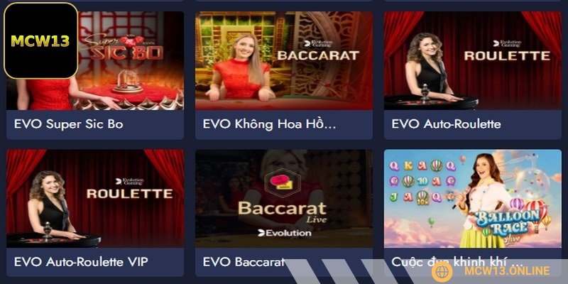 EVO sở hữu hệ thống truyền phát trực tiếp chuẩn HD