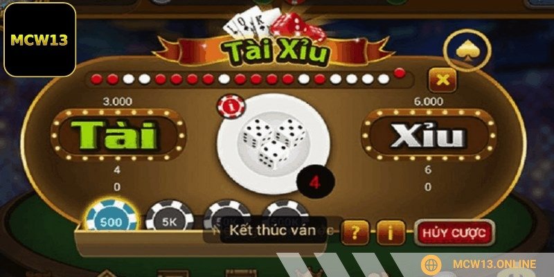 Bạn có thể dễ dàng tham gia Tài xỉu tại MCW13